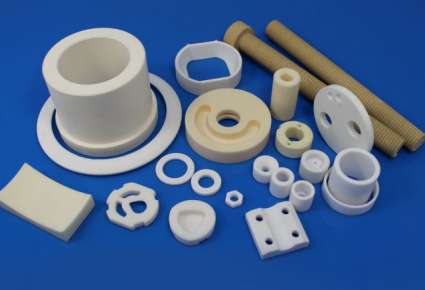 CNC manufacturing and casting of 99.5% Alumina Ceramic