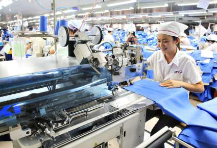 Production of garments